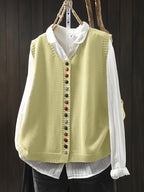 Lila™ | Casual Knitted Vest