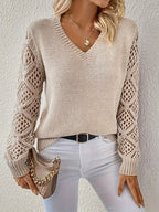 Ella™ | Soft V-Neck Sweater