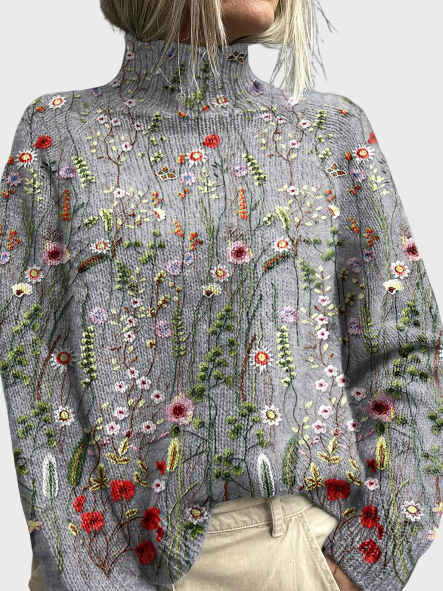 Jessica™ | Vintage Knit Sweater