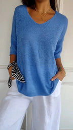 Rachel™ | Timeless V-Neck Top