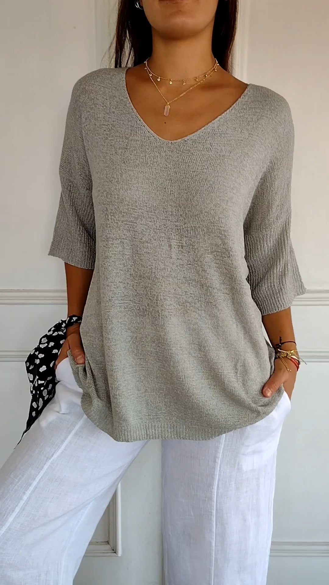 Rachel™ | Timeless V-Neck Top