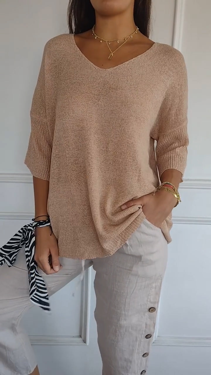Rachel™ | Timeless V-Neck Top