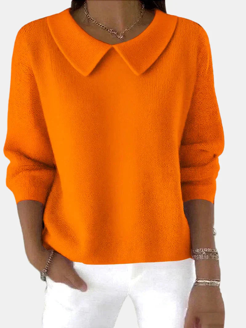 Lila™ | Classic Collared Sweater