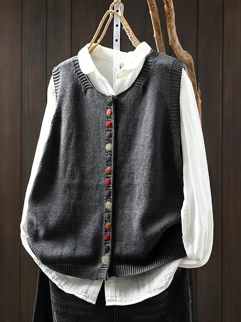 Lila™ | Casual Knitted Vest