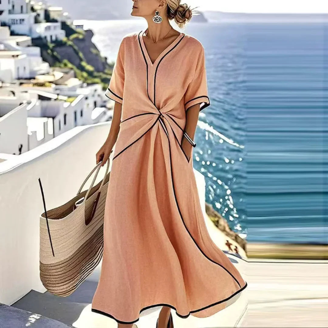 CASSIA - ELEGANT FLOWING DRESS