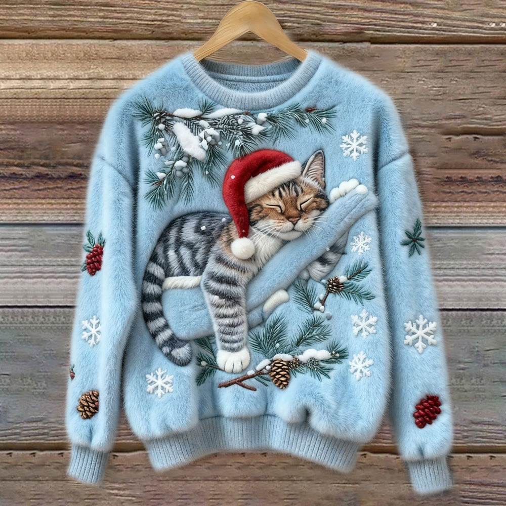 Hannah™ | Christmas Cat Sweater