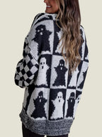 Madeline™ | Checkered Knit Sweater