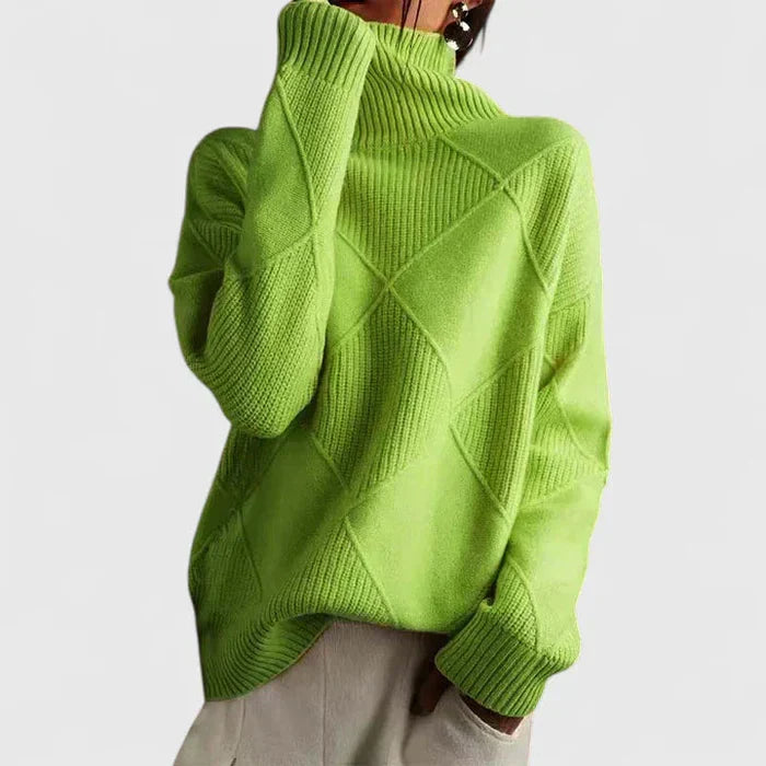Isabella™ | Turtleneck Wool Sweater