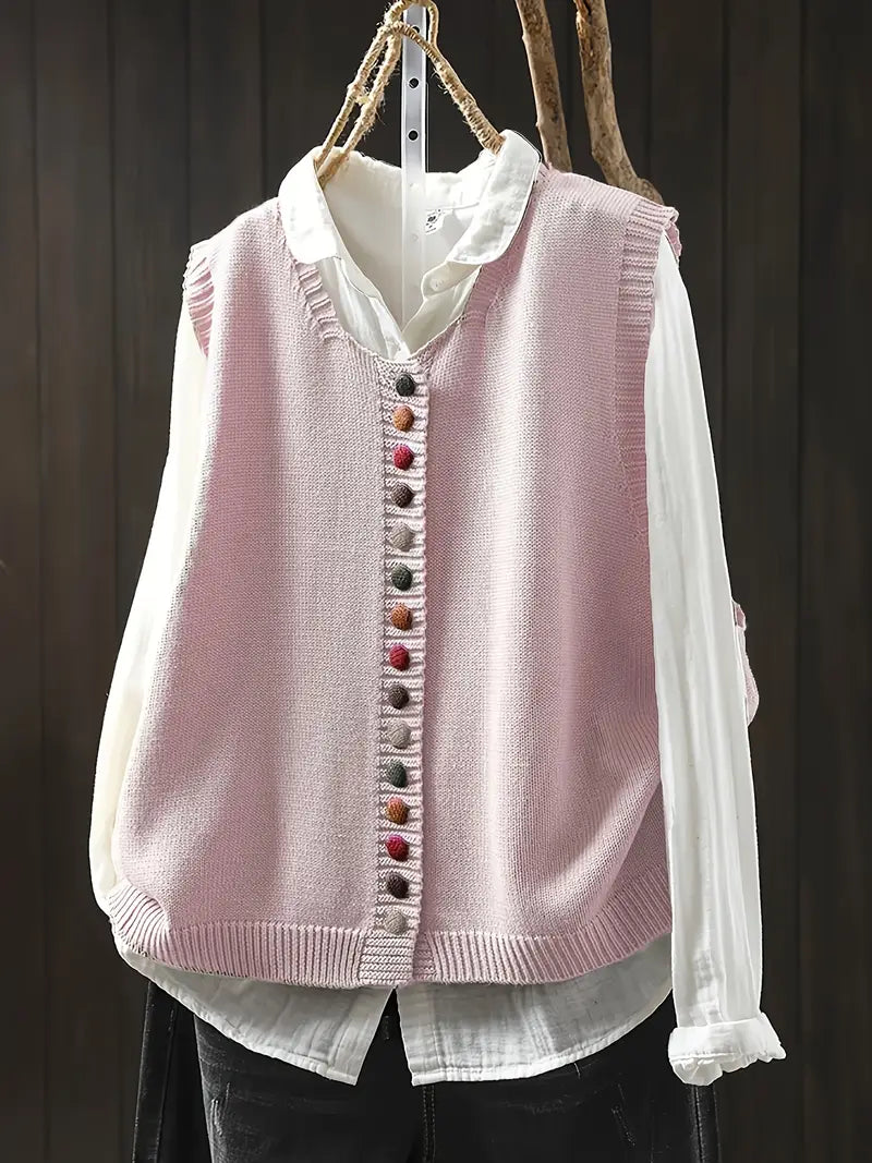 Lila™ | Casual Knitted Vest