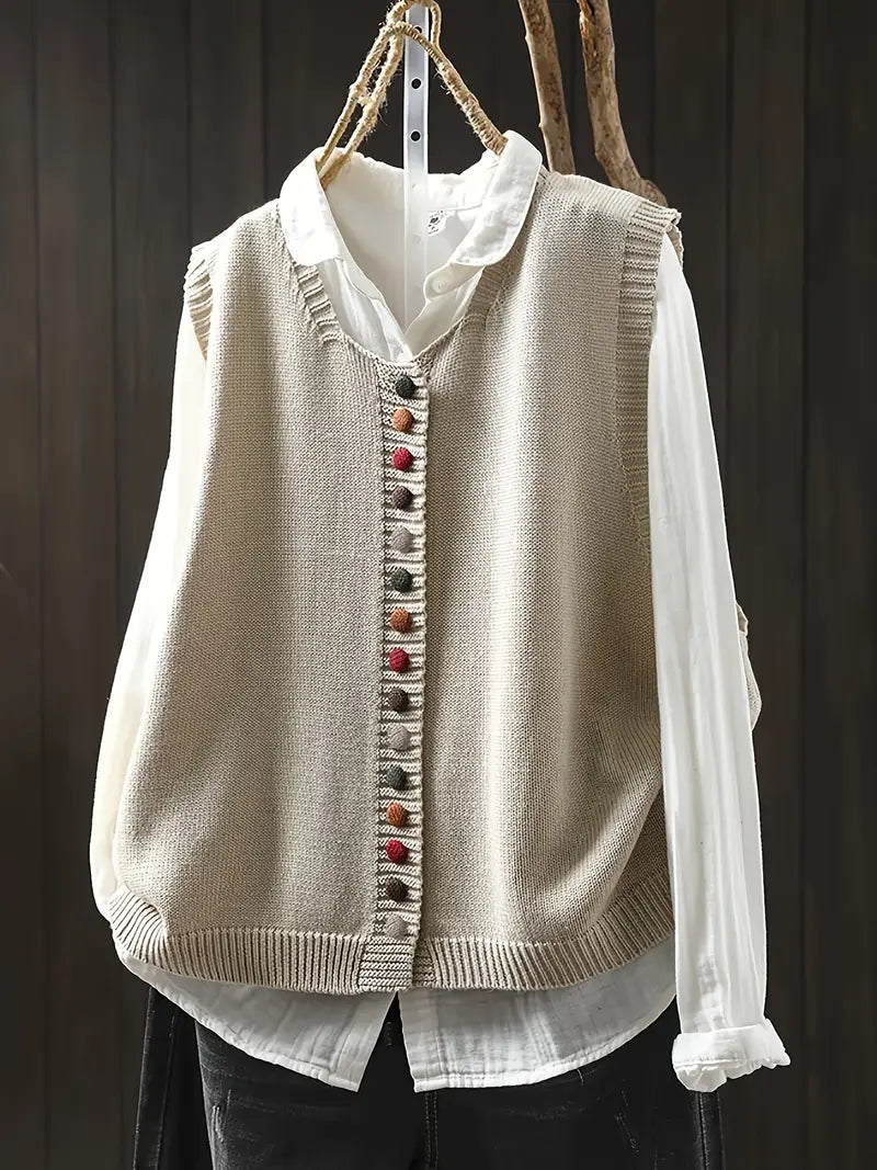 Lila™ | Casual Knitted Vest