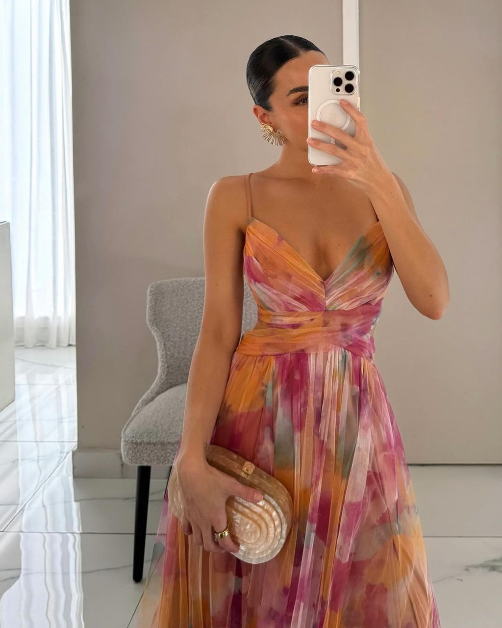 GISELLA - Stunning Floral Maxi Dress