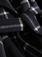 Renora™ | Elegant Checked Wool Coat