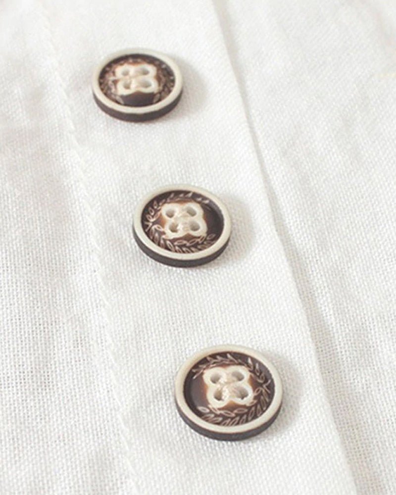 Isabella™ | Relaxed Button Top