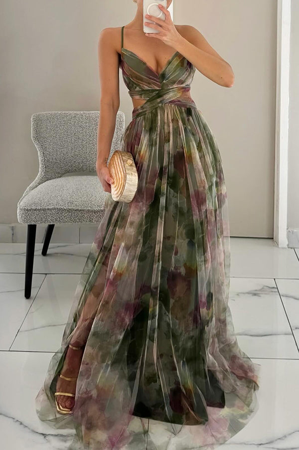 GISELLA - Stunning Floral Maxi Dress