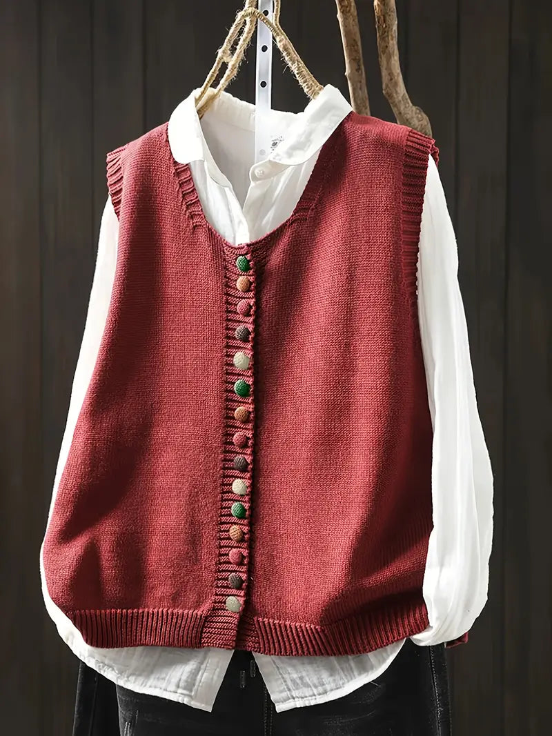 Lila™ | Casual Knitted Vest