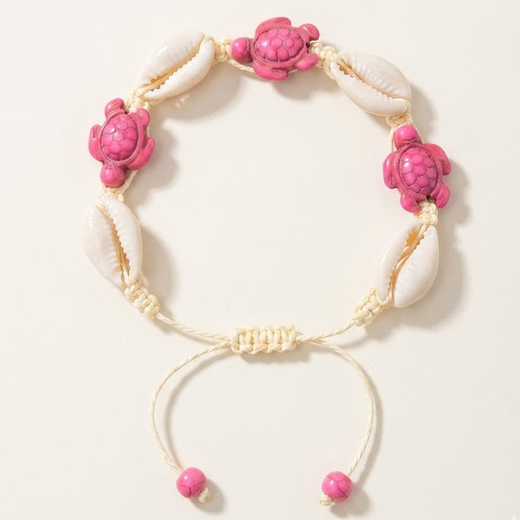Turtle Bay | Shell & Sea Turtle Bracelet