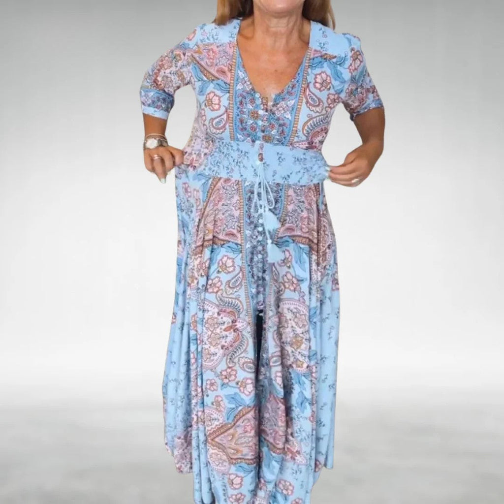 AMARA - BOHEMIAN MAXI DRESS