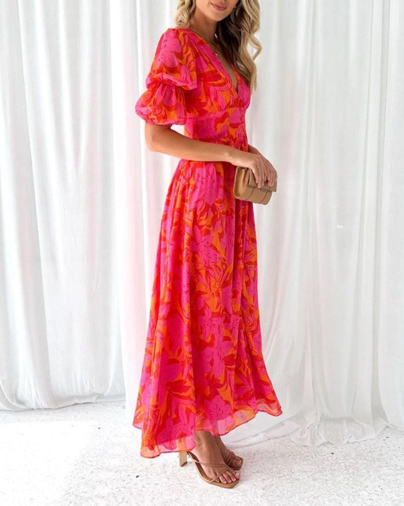 SELI - Solar Elegance Maxi Dress (Limited Edition)