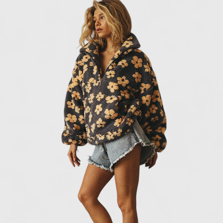 Jessica™ | Flower Knit Sweater