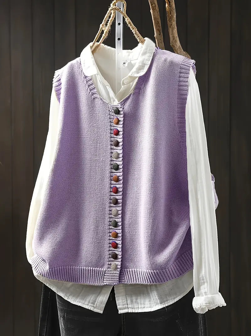 Lila™ | Casual Knitted Vest