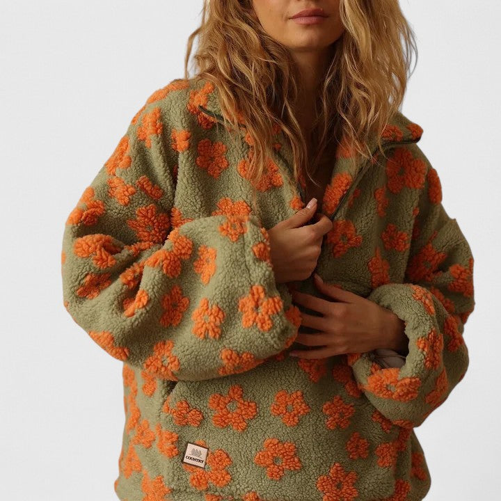 Jessica™ | Flower Knit Sweater