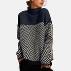 Eva™ | Herringbone Knit Sweater