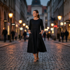 Margot | Linen Smock Maxi Dress