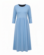 Margot | Linen Smock Maxi Dress