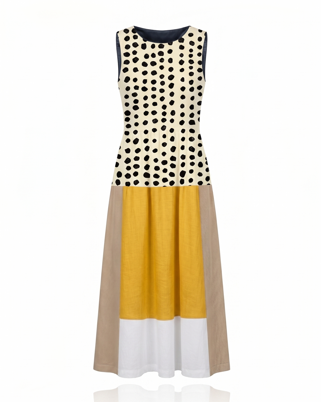 LEAH - COLORBLOCK MIDI DRESS