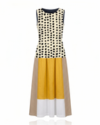 LEAH - COLORBLOCK MIDI DRESS