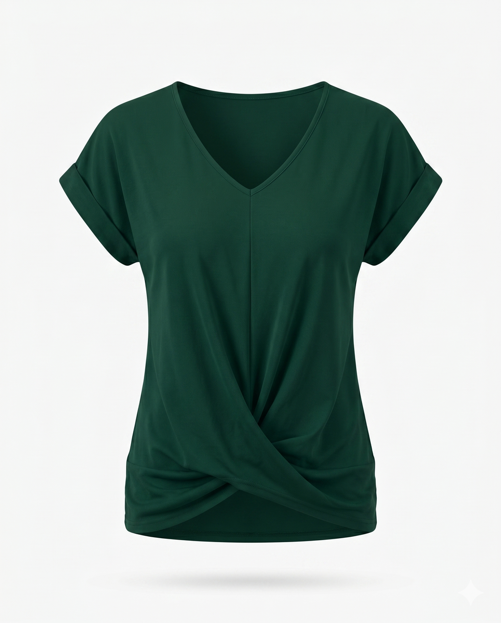 Carla™ | Tummy-Tucking V-Neck Top