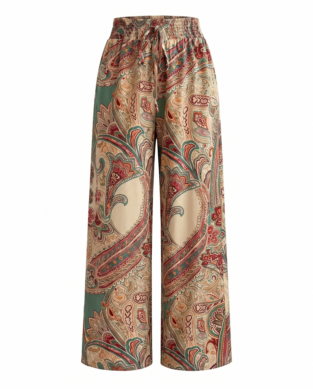Olivia™ - Vintage Printed Wide-leg Pants