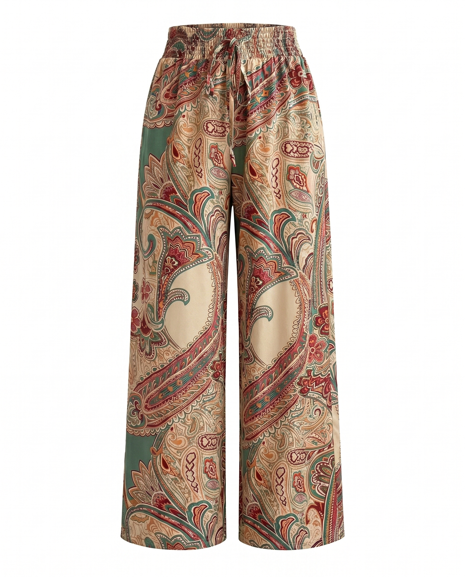 Olivia™ - Vintage Printed Wide-leg Pants
