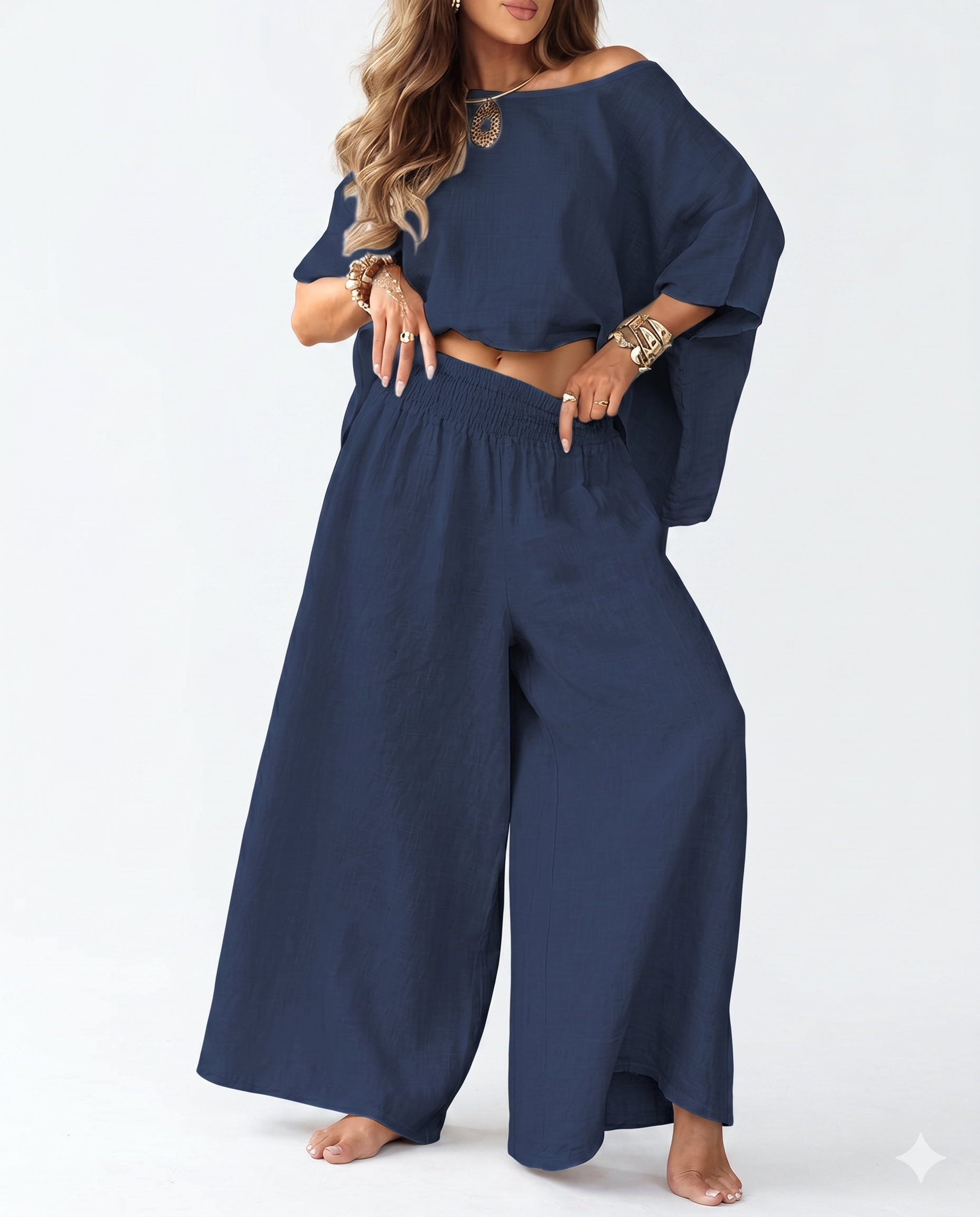 Alice™ | Casual Off-Shoulder Two Piece Set