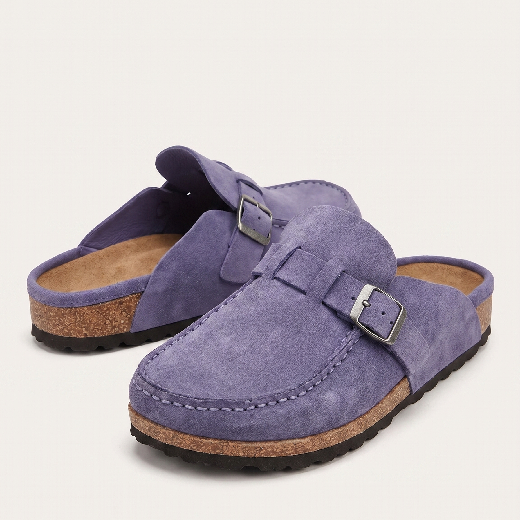 Maeve | Buckle Clog Mules