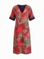 Andrea - Vibrant Midi Dress