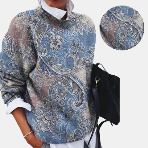 Juliette™ | Printed Pullover Sweater