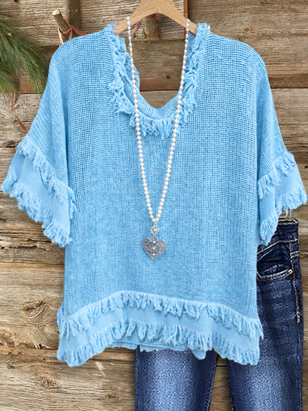 Lila™ | Fringe Top