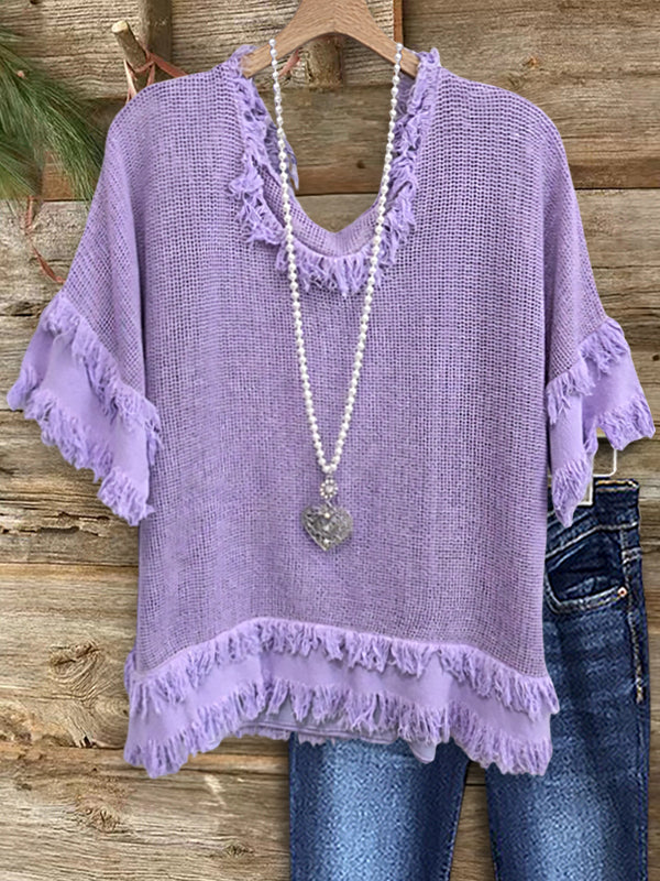Lila™ | Fringe Top