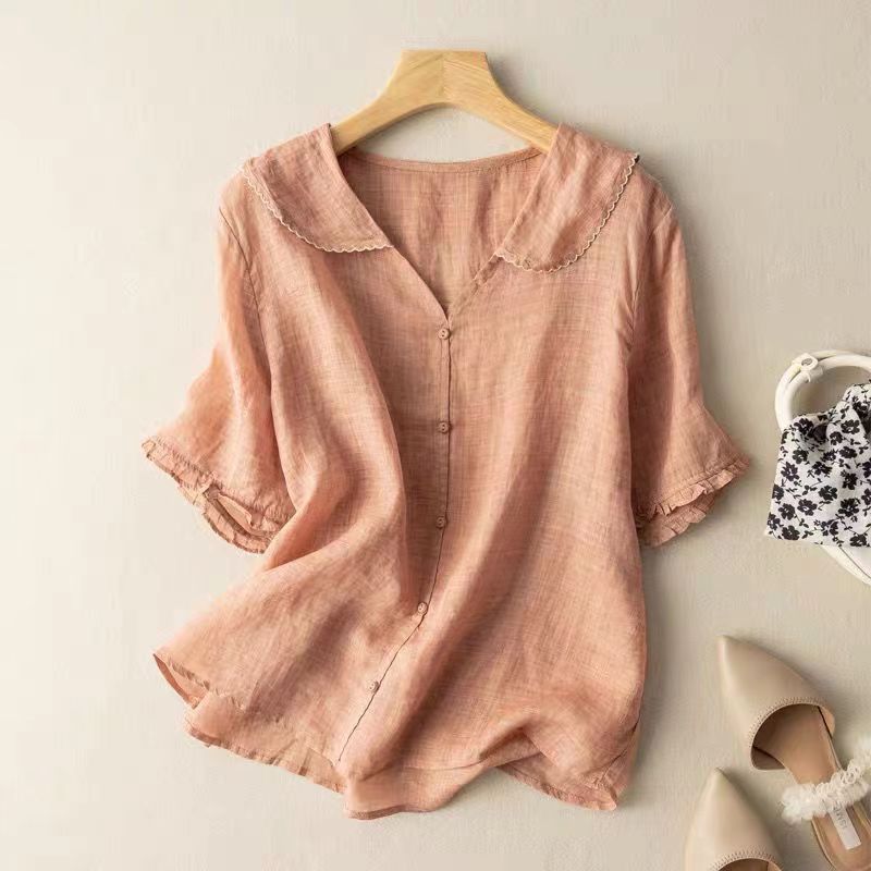 Julia™ | Linen Blouse