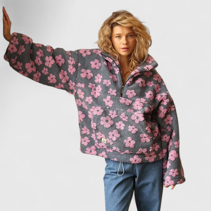 Jessica™ | Flower Knit Sweater