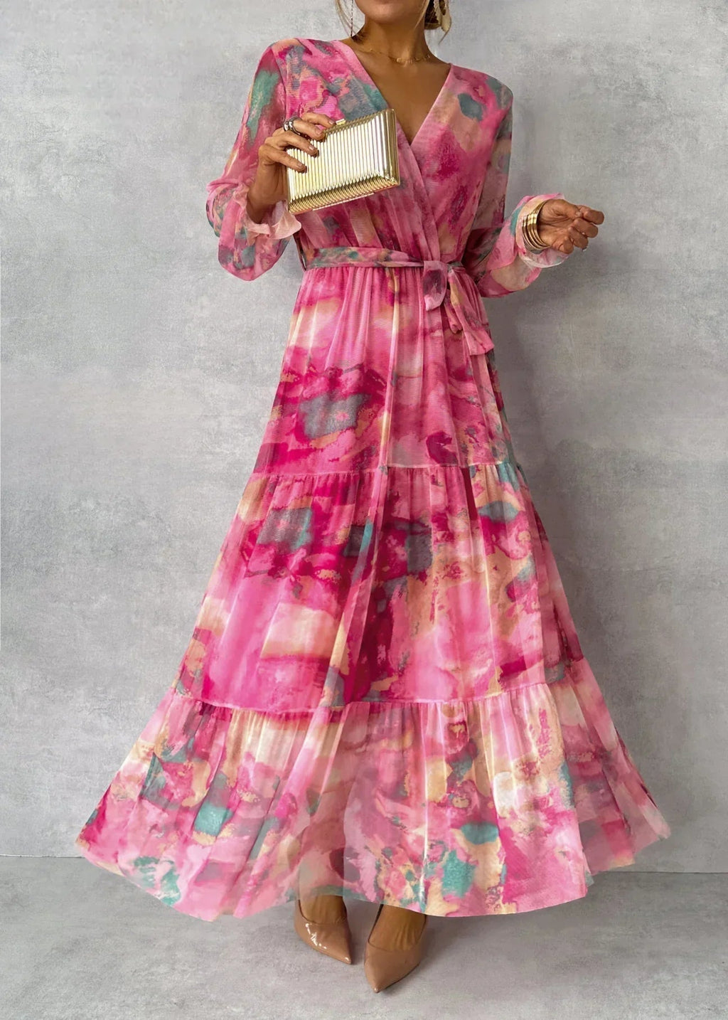 Chloe™ | Floral Wrap Dress