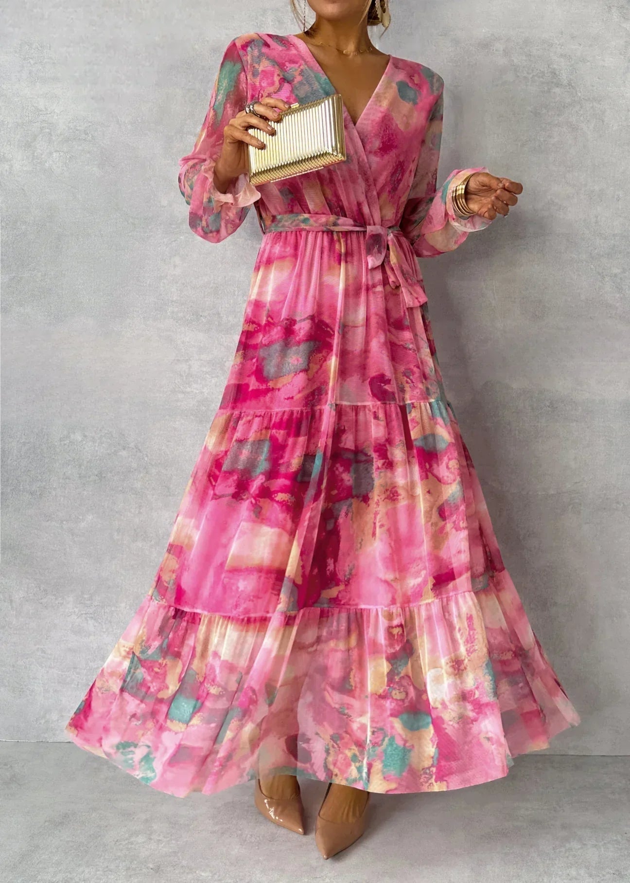 Chloe™ | Floral Wrap Dress