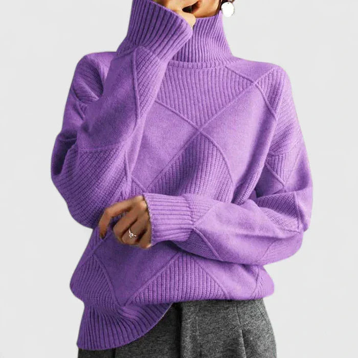 Isabella™ | Turtleneck Wool Sweater