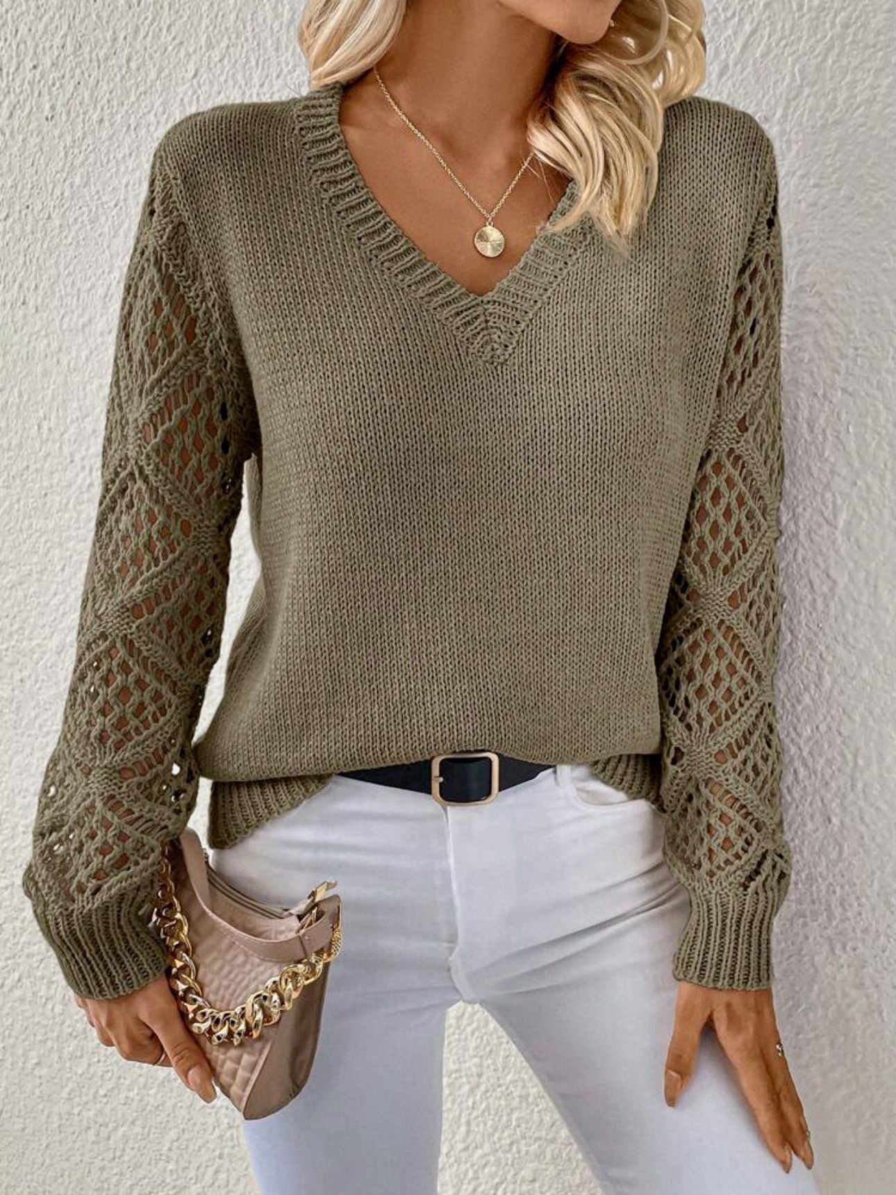Ella™ | Soft V-Neck Sweater
