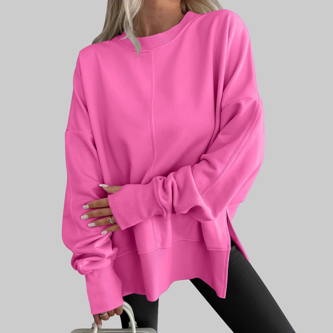 Mia™ | Oversized Long Sleeve Sweatshirt