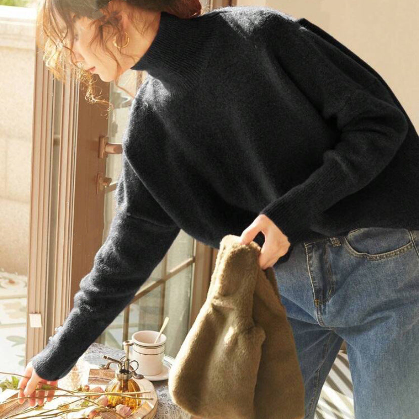 Mia™ | Casual Turtle Neck Sweater