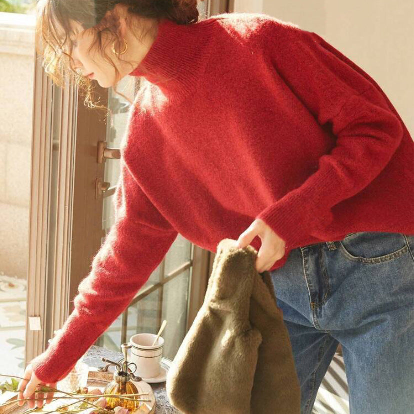 Mia™ | Casual Turtle Neck Sweater