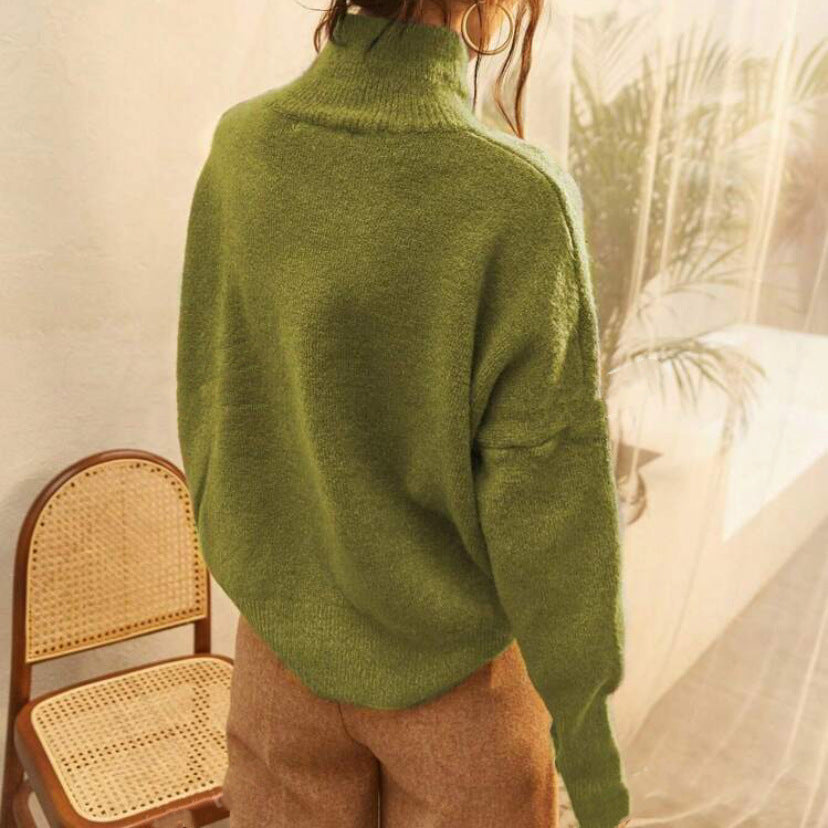Mia™ | Casual Turtle Neck Sweater