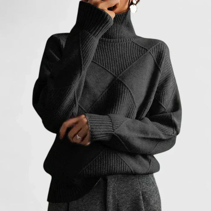 Isabella™ | Turtleneck Wool Sweater